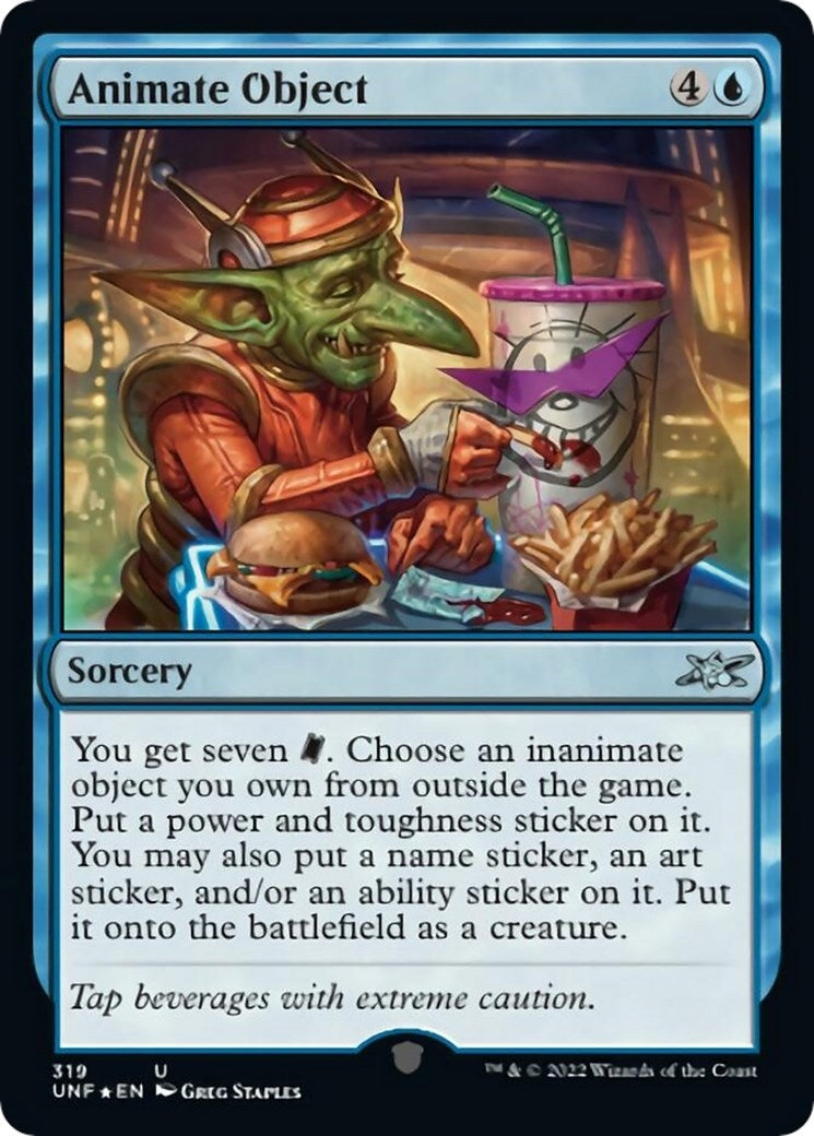 Image for Animate Object (Galaxy Foil) (319) [Unfinity] - Magic: The Gathering
