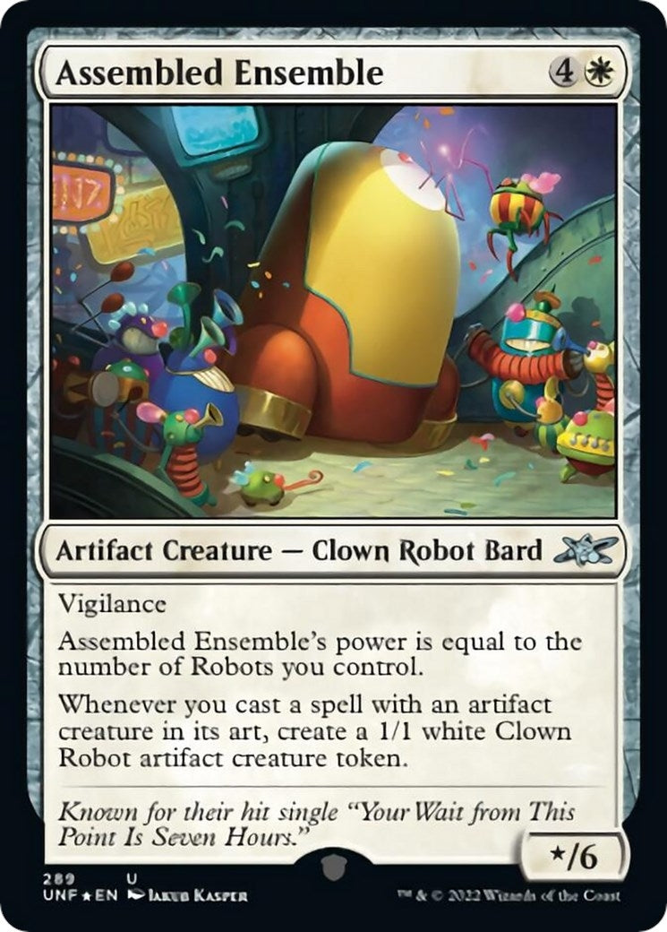 Image for Assembled Ensemble (Galaxy Foil) (289) [Unfinity] - Magic: The Gathering