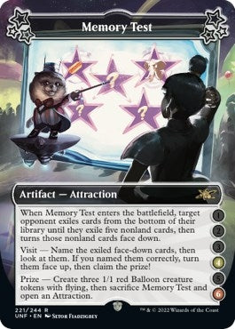 Image for Memory Test (4-6) (221) [Unfinity] - Magic: The Gathering