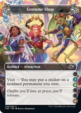 Image for Costume Shop (2-3-6) (206) [Unfinity] - Magic: The Gathering