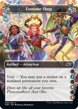 Image for Costume Shop (2-4-6) (206) [Unfinity] - Magic: The Gathering