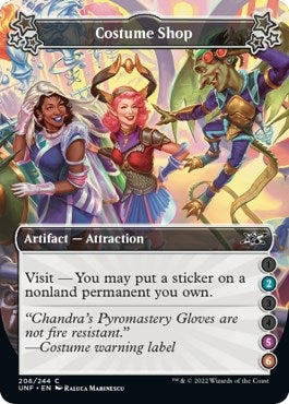 Image for Costume Shop (2-5-6) (206) [Unfinity] - Magic: The Gathering