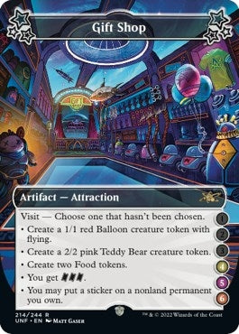 Image for Gift Shop (4-5-6) (214) [Unfinity] - Magic: The Gathering