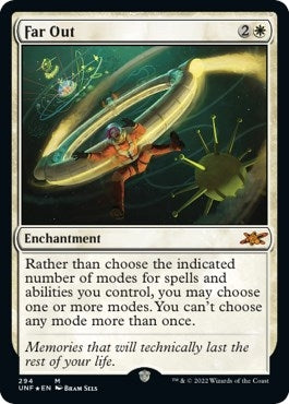 Image for Far Out (Galaxy Foil) (294) [Unfinity] - Magic: The Gathering