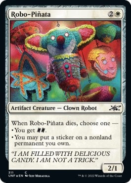 Image for Robo-Pinata (Galaxy Foil) (311) [Unfinity] - Magic: The Gathering