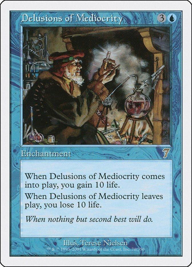 Image for Delusions of Mediocrity (70) [7th Edition] - Magic: The Gathering