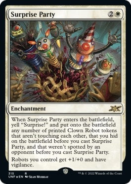 Image for Surprise Party (Galaxy Foil) (315) [Unfinity] - Magic: The Gathering