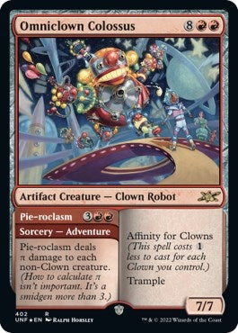 Image for Omniclown Colossus (Galaxy Foil) (402) [Unfinity] - Magic: The Gathering