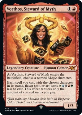 Image for Vorthos, Steward of Myth (Galaxy Foil) (412) [Unfinity] - Magic: The Gathering