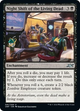 Image for Night Shift of the Living Dead (81) [Unfinity] - Magic: The Gathering
