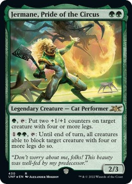Image for Jermane, Pride of the Circus (Galaxy Foil) (430) [Unfinity] - Magic: The Gathering