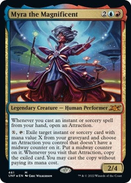 Image for Myra the Magnificent (Galaxy Foil) (461) [Unfinity] - Magic: The Gathering