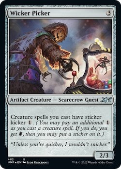 Image for Wicker Picker (Galaxy Foil) (482) [Unfinity] - Magic: The Gathering