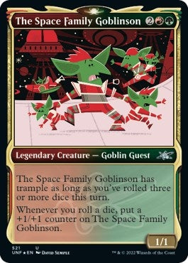 Image for The Space Family Goblinson (Showcase) (Galaxy Foil) (521) [Unfinity] - Magic: The Gathering