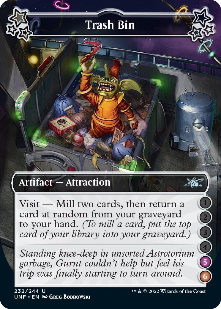 Image for Trash Bin (5-6) (232) [Unfinity] - Magic: The Gathering
