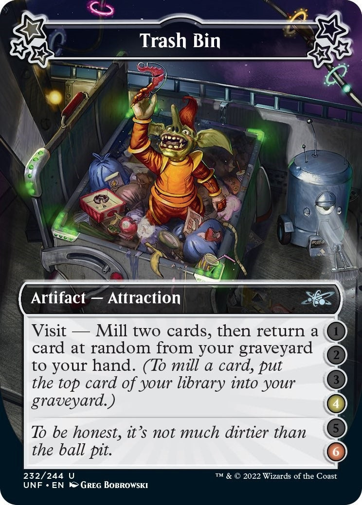Image for Trash Bin (4-6) (232) [Unfinity] - Magic: The Gathering