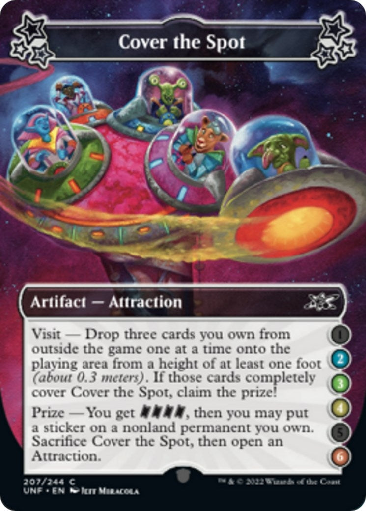 Image for Cover the Spot (2-3-4-6) (207) [Unfinity] - Magic: The Gathering