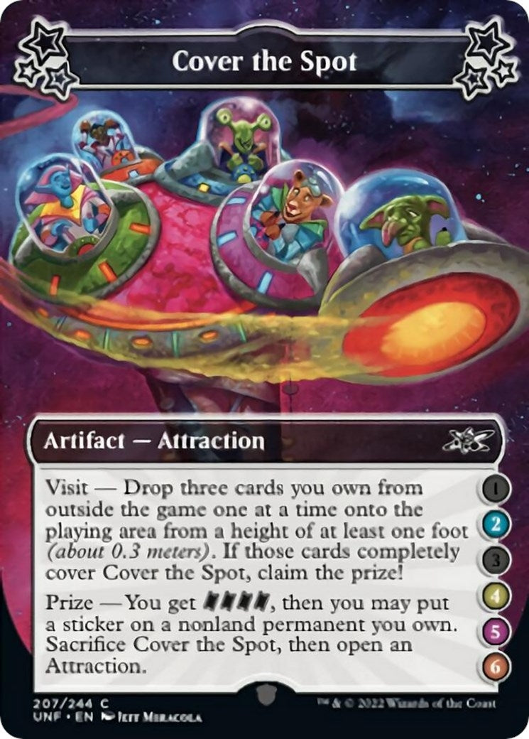 Image for Cover the Spot (2-4-5-6) (207) [Unfinity] - Magic: The Gathering