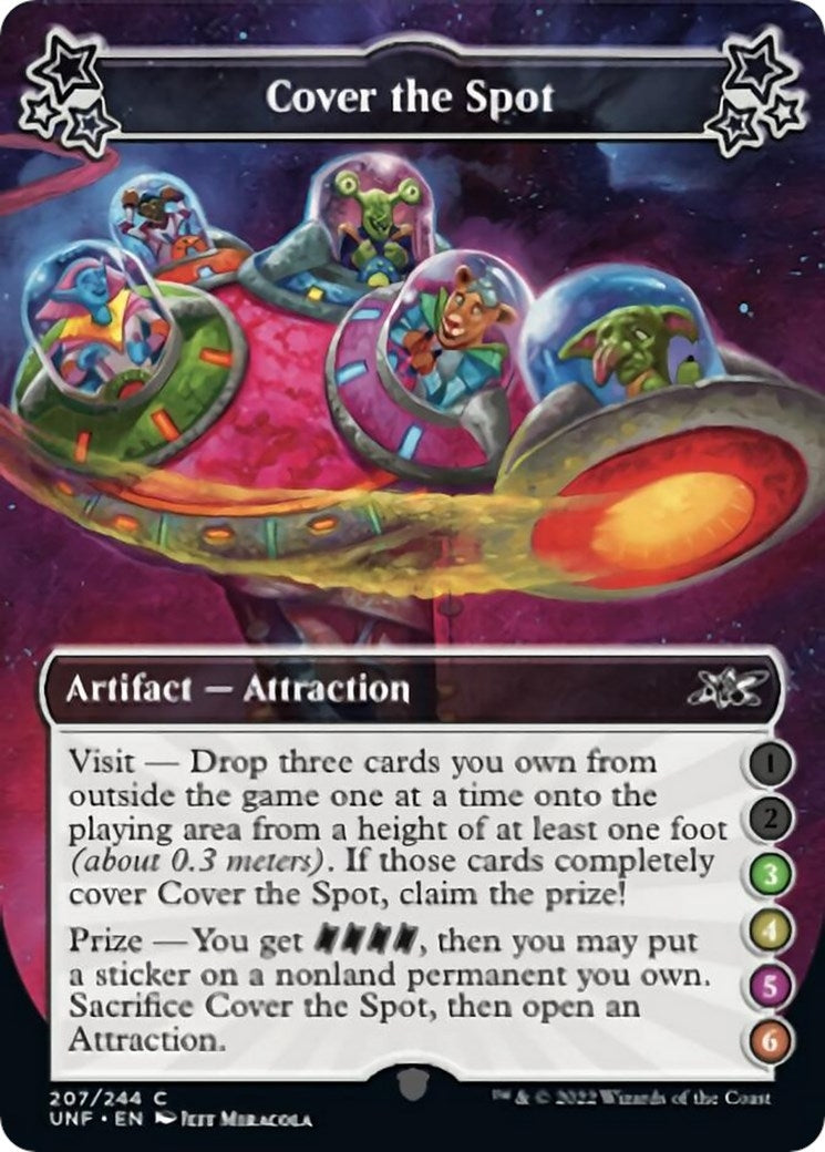 Image for Cover the Spot (3-4-5-6) (207) [Unfinity] - Magic: The Gathering