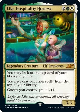 Image for Lila, Hospitality Hostess (170) [Unfinity] - Magic: The Gathering