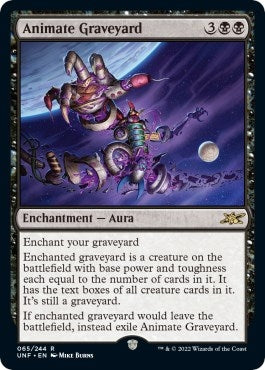 Image for Animate Graveyard (65) [Unfinity] - Magic: The Gathering