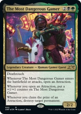 Image for The Most Dangerous Gamer (Galaxy Foil) (460) [Unfinity] - Magic: The Gathering