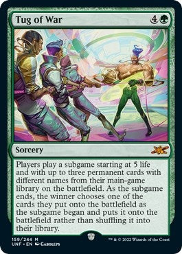 Image for Tug of War (159) [Unfinity] - Magic: The Gathering
