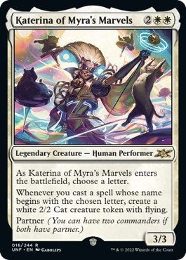 Image for Katerina of Myra's Marvels (16) [Unfinity] - Magic: The Gathering