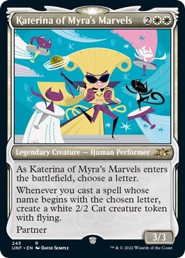 Image for Katerina of Myra's Marvels (Showcase) (Galaxy Foil) (496) [Unfinity] - Magic: The Gathering