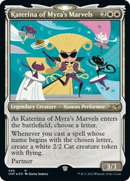 Image for Katerina of Myra's Marvels (Showcase) (245) [Unfinity] - Magic: The Gathering