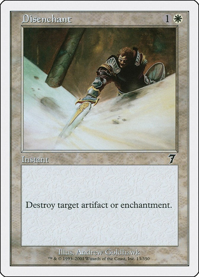 Image for Disenchant (13) [7th Edition] - Magic: The Gathering