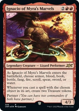Image for Ignacio of Myra's Marvels (Galaxy Foil) (398) [Unfinity] - Magic: The Gathering