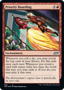 Image for Priority Boarding (Galaxy Foil) (405) [Unfinity] - Magic: The Gathering
