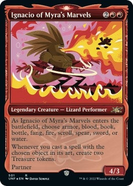 Image for Ignacio of Myra's Marvels (Showcase) (Galaxy Foil) (501) [Unfinity] - Magic: The Gathering