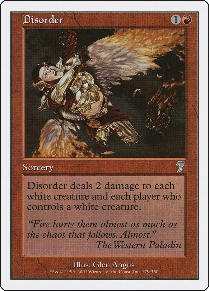 Image for Disorder (179) [7th Edition] - Magic: The Gathering