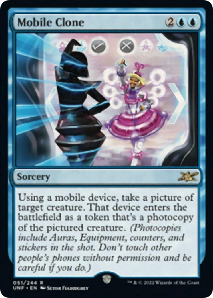 Image for Mobile Clone (51) [Unfinity] - Magic: The Gathering