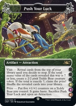 Image for Push Your Luck (4-5-6) (224) [Unfinity] - Magic: The Gathering