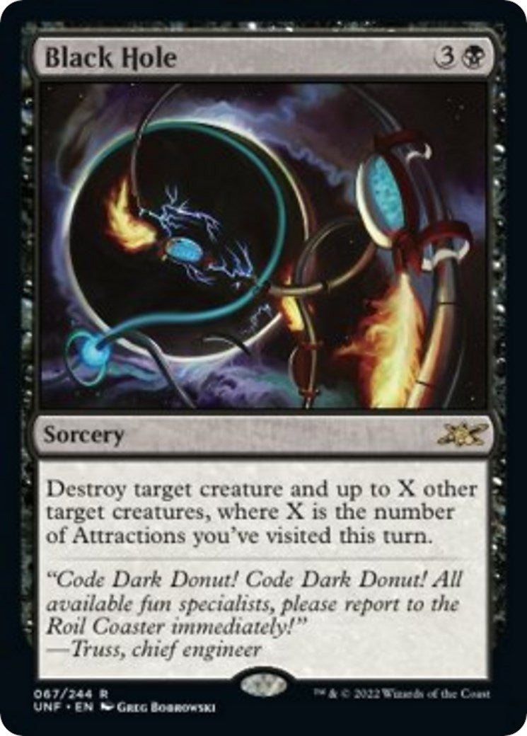 Image for Black Hole (67) [Unfinity] - Magic: The Gathering