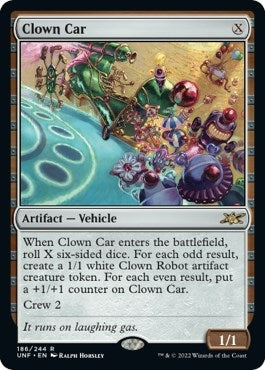 Image for Clown Car (186) [Unfinity] - Magic: The Gathering