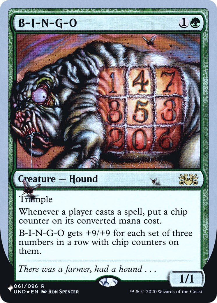 Image for B-I-N-G-O (061/096) [The List Reprints] - Magic: The Gathering