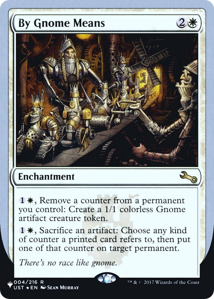 Image for By Gnome Means (004/216) [The List Reprints] - Magic: The Gathering