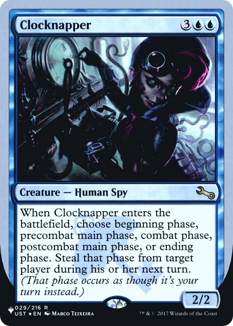 Image for Clocknapper (029/216) [The List Reprints] - Magic: The Gathering