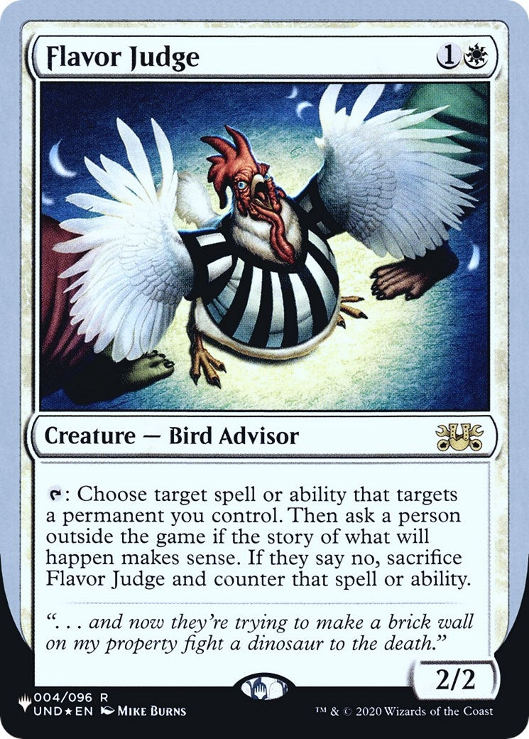 Image for Flavor Judge (004/096) [The List Reprints] - Magic: The Gathering