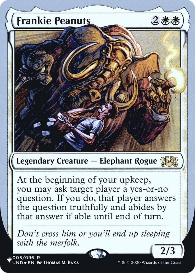 Image for Frankie Peanuts (005/096) [The List Reprints] - Magic: The Gathering
