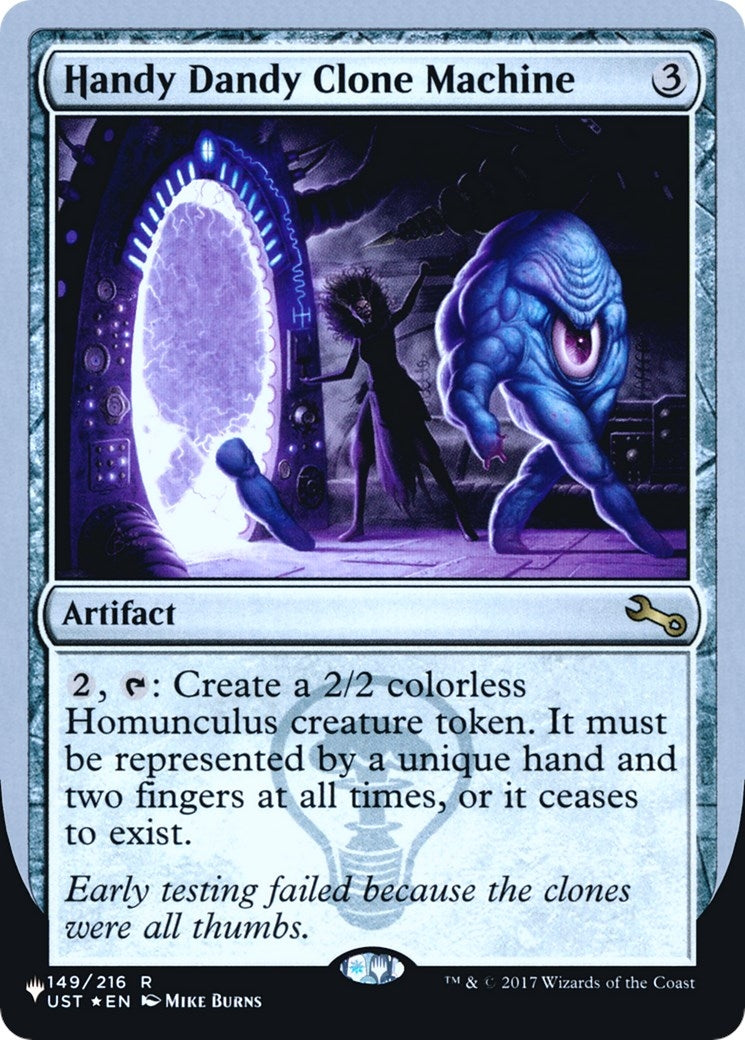Image for Handy Dandy Clone Machine (149/216) [The List Reprints] - Magic: The Gathering