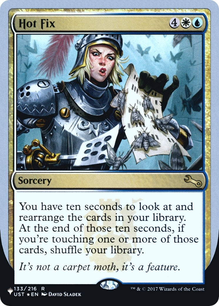 Image for Hot Fix (133/216) [The List Reprints] - Magic: The Gathering
