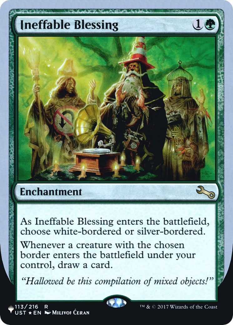 Image for Ineffable Blessing (C) (113/216) [The List Reprints] - Magic: The Gathering