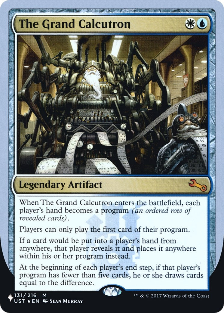 Image for The Grand Calcutron (131/216) [The List Reprints] - Magic: The Gathering