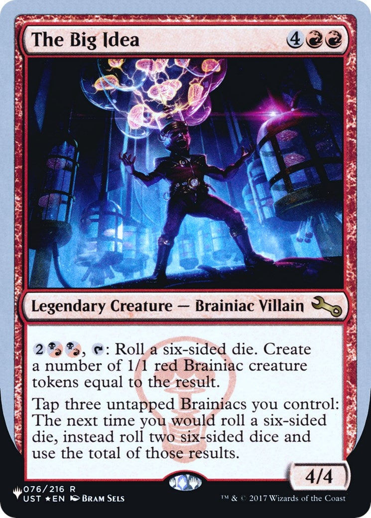 Image for The Big Idea (076/216) [The List Reprints] - Magic: The Gathering
