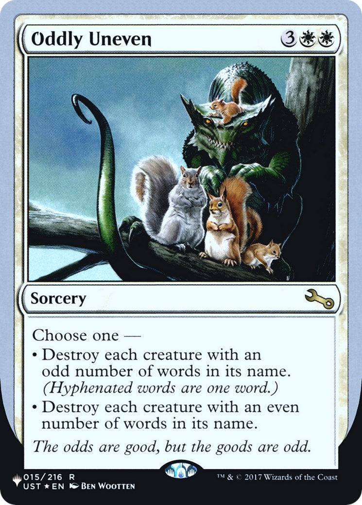 Image for Oddly Uneven (015/216) [The List Reprints] - Magic: The Gathering